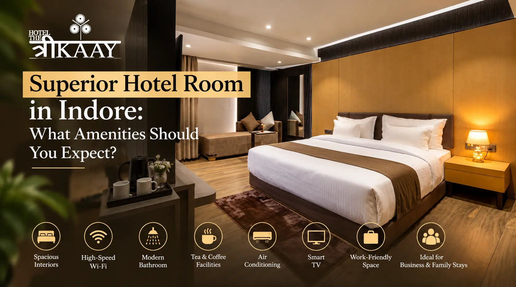 Superior Hotel Room in Indore: What Amenities Should You Expect?