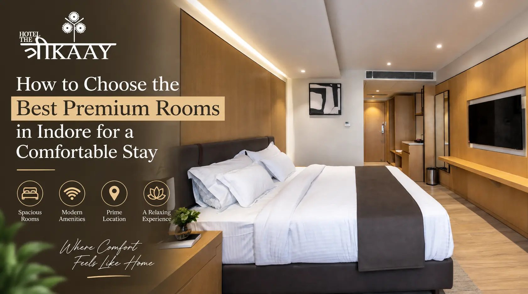 How to Choose the Best Premium Rooms in Indore for a Comfortable Stay